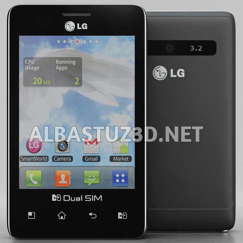 How to hard reset or factory reset LG Optimus L24 E24 - ALBASTUZ24D